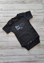 NICU Grad Black Bodysuit/ Preemie Baby Boy/ NICU Baby
