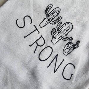 Strong Short Sleeve White