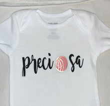 Preciosa onesie/baby concha onesie/baby gift/Spanish onesie